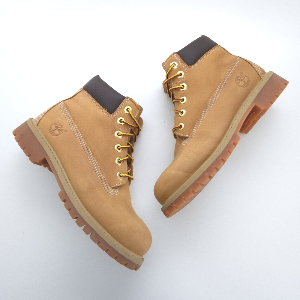Timberland Kids 6-Inch Premium Waterproof Boots size 2